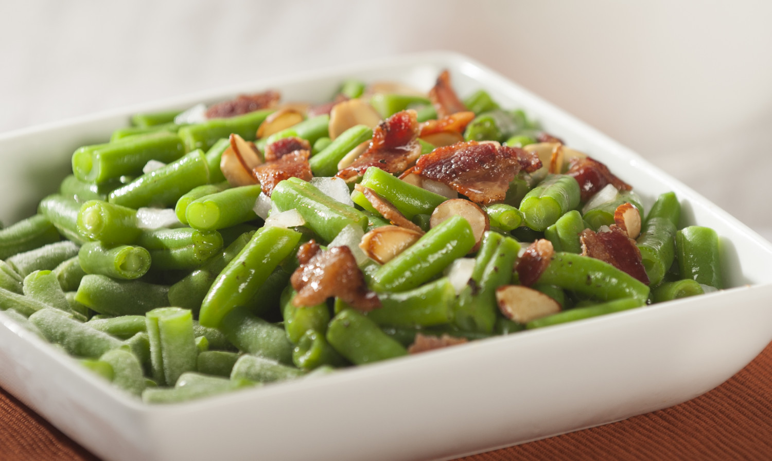 Garden Beans with Hot Bacon Dressing Recipes PictSweet Farms